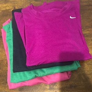Nike Long Sleeve Dri-Fit Shirt Bundle